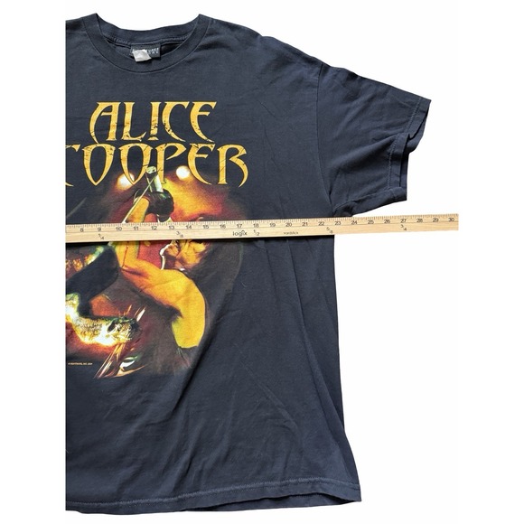 Alice Cooper Snake Double Sided Band T Shirt 2004 XL Rock Metal - Picture 3 of 9